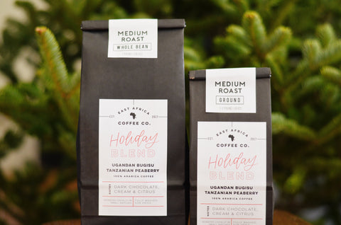 Holiday Blend, Medium Roast, One Pound